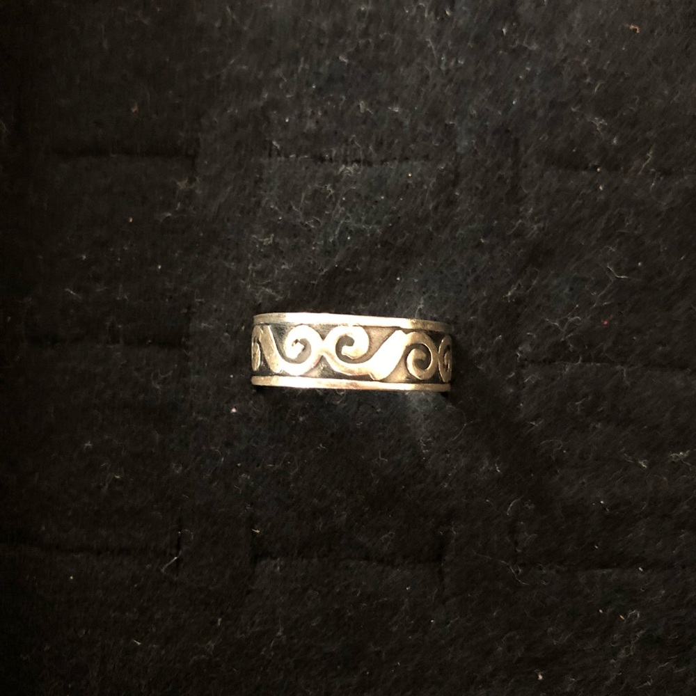 Sterling Silver Wave Ring